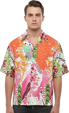 Dsquared2 Multicolor Regular Printed Shirt