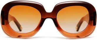 Vada Jewelry Leon Sunglasses in Cola at Nordstrom