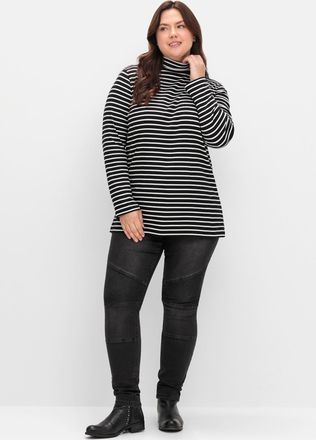 Sheego Rollkragenshirt »Rollkragenshirt« 1 Stk. tlg