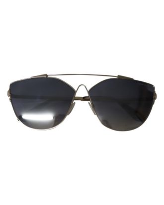 Tom Ford Jacquelyn Cat Eye Sunglasses in Gold Steel