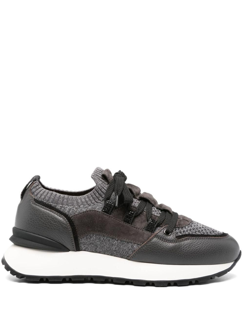 スニーカー DOUCAL'S Men Sneakers Grey DU3218ERICUF009 NN05 Men's suede sneaker | charcoal grey - Doucal's