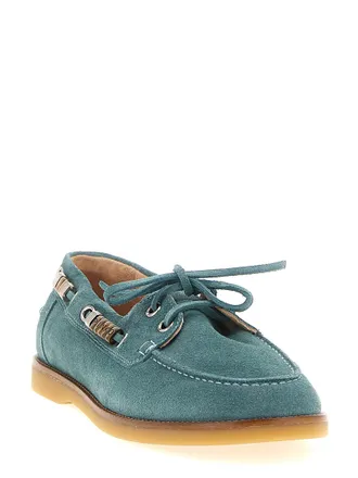 Pinko Grace 01 Boat Shoe - Teal