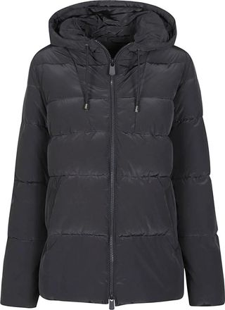 Pinko Eleodoro Padded Caban - Dames - Winterjassen - Zwart - L - Jassen
