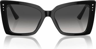 Jimmy Choo London Grey Gradient Butterfly Ladies Sunglasses JC5001B 50008G 54