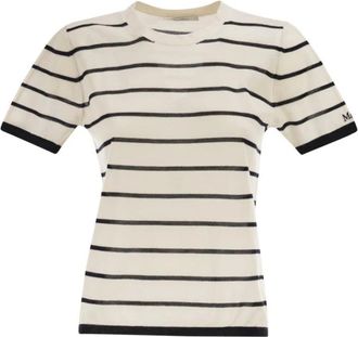 Max Mara Mujer, Camisetas, Beige, Talla: L