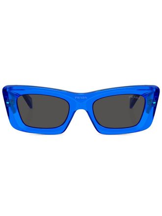 Prada Occhiali da sole squadrati - Blu