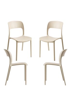 Regalos Miguel Regalos Miguel - Packs Sillas Jard&iacute;n - Pack 4 Sillas Inis - Beige