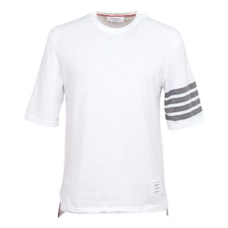 Thom Browne Short Sleeve T-Shirt White MJS168G-07862-100