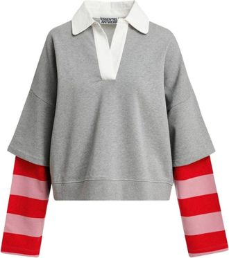 Essentiel Mujer, Sudaderas, Gris, Talla: S