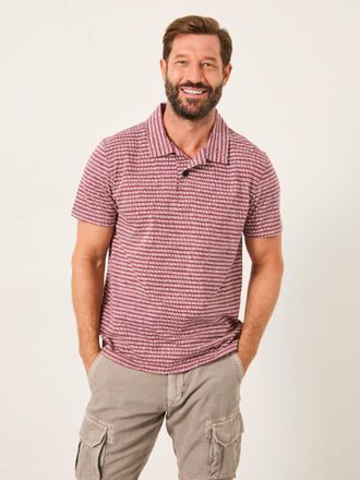 Fat Face FatFace Mark Purple Pattern Polo