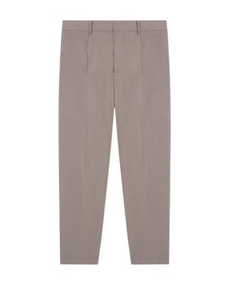 Emporio Armani Straight Fit Front Back Slit Trousers
