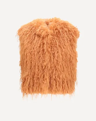 Forte_Forte FORTE_FORTE Eco Mongolia faux fur Vest Female II