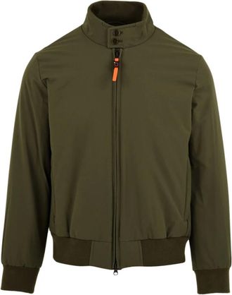 Aspesi Jassen met ritssluiting aan de voorkant - Heren - Bomber jackets - Groen - XL - Jassen