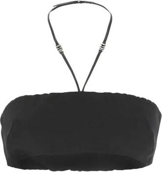 Dsquared2 Icon Leren Afgewerkte Top - Dames - Tops zonder mouwen - Zwart - XS - Tops