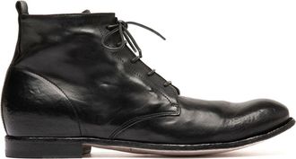 Officine Creative Stivali stringati - Nero