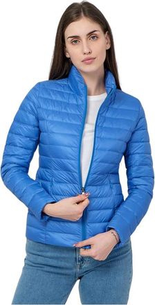 Jott Lichtgewicht Tussenjas Ps 23Wdow 02-183 - Dames - Winterjassen - Blauw - S - Leer - Jassen