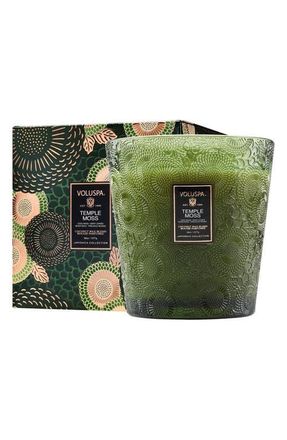 Voluspa Temple Moss Three-Wick Hearth Candle at Nordstrom