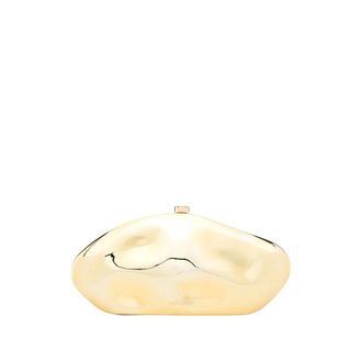 Cult Gaia Clutches, female, Yellow, Size: ONE SIZE Caldera Clutch