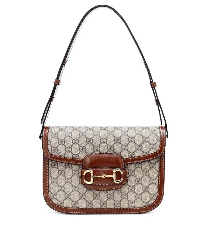 Gucci Horsebit 1955 GG shoulder bag
