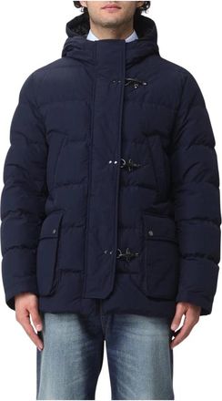 Fay Veren Haken Set van 3 - Heren - Winterjassen - Blauw - 2XL - Jassen