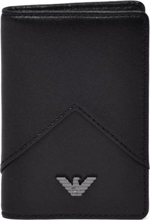 Emporio Armani Portemonnees & Kaarthouders - Heren - Accessoires - Zwart - Maat: ONE Size