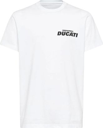 Dsquared2 Uomo, Top, Bianco, M, new