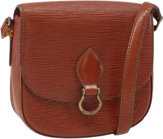 Louis Vuitton Pre-owned Cross Body Bags, female, Brown, Size: ONE SIZE Pre-owned Leather Cross Body Bag
