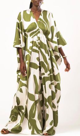 Diarrablu Naim Dress in Alia Olive at Nordstrom, Size Medium