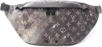 Louis Vuitton Black Gray Multi-Color Coated Canvas Leather Fanny Pack (Pre-Owned)