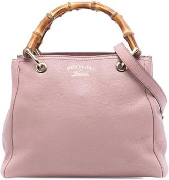 Gucci Pre-owned Handbags, female, Pink, Size: ONE SIZE Pre-owned Vintage Handbag