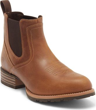 Ariat Hybrid Low Boy Chelsea Boot in Brown at Nordstrom Rack, Size 11.5