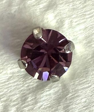 Mariana Womens Studs Earrings In Purple