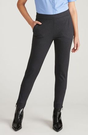Universal Standard Moro Pocket Signature Ponte Knit Pants in Charcoal Grey at Nordstrom, Size Xs