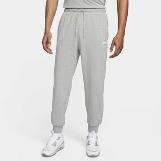 Nike Mens Club Knit Jogger Pants in Grey | FQ4330-063