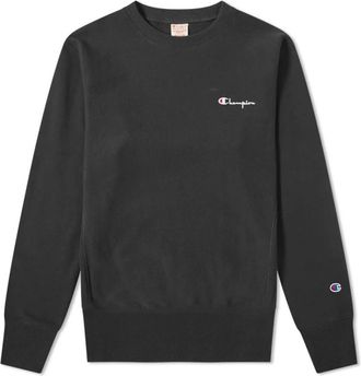 Champion Sweatshirt - Heren - Sweatshirts - Zwart - XL - Katoen - Hoodies & sweatvesten
