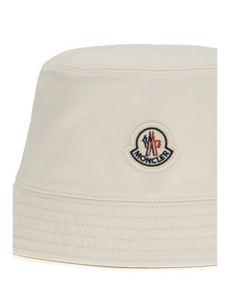 Moncler L10933B0002254A1K Bucket Hat - White