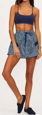 Beach Riot Clyde Skirt In Twilight Tides