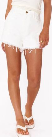 Show me your Mumu Powell Denim Shorts In Seasalt