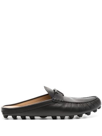 Tod's Mules T Timeless Gommino Bubble in pelle - Nero