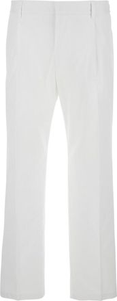 Dolce & Gabbana White Tailored Fit Pants