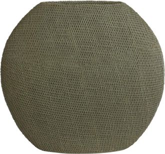 Light & Living Light&living - Vaas Deco Mashaba Verde Gris - 50x21x46 Cm