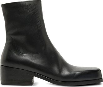 Marsèll Cassello laarzen met vierkante neus - Zwart