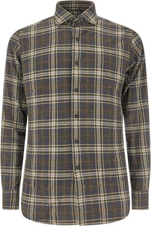 Xacus Camicia in cotone stampato - - Shirts - Uomo - Multicolore - 2XL