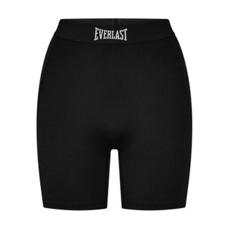 Everlast Nylon short met logo voor dames (Zwart)