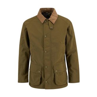 Barbour Light Jackets, male, Green, Size: XL Ashby Showerproof