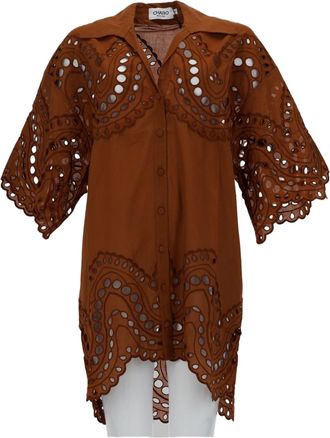 Charo Ruiz Ibiza Tao Loose Fit Puffed Blouse
