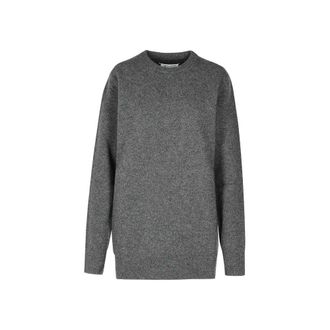 Maison Margiela Gray Wool Mens Sweatshirt