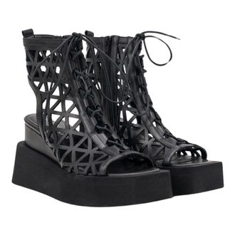 Elena Iachi Mujer, Zapatos, Negro, Talla: 38 EU