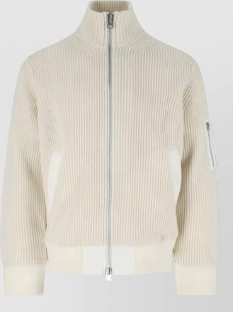 sacai wool crewneck jumper