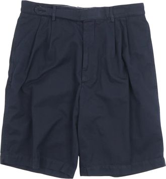 Brunello Cucinelli Casual Shorts - Heren - Korte Broeken - Blauw - M - Korte Broeken